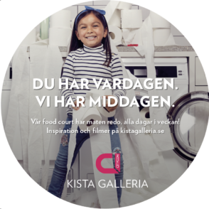 Du har vardagen. Vi har middagen.